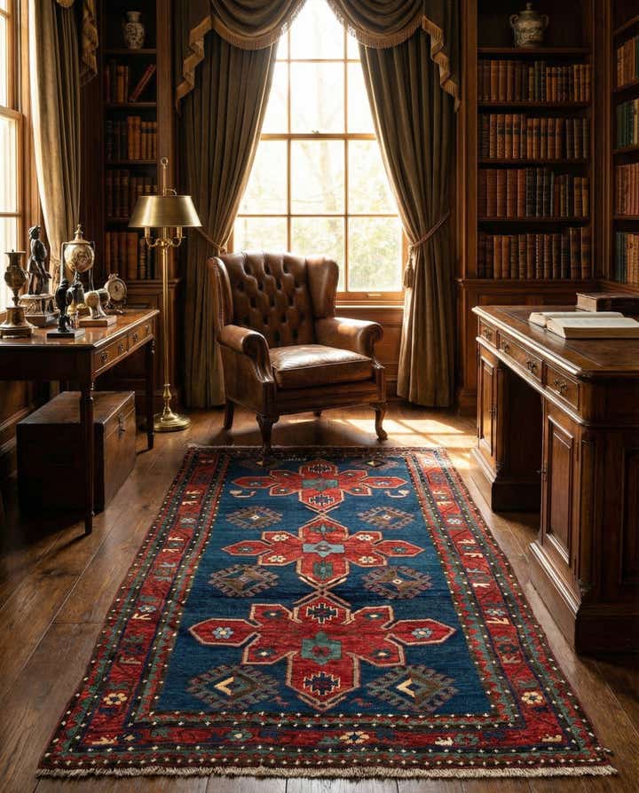 4' 10 x 8' 1 Kazak Rug