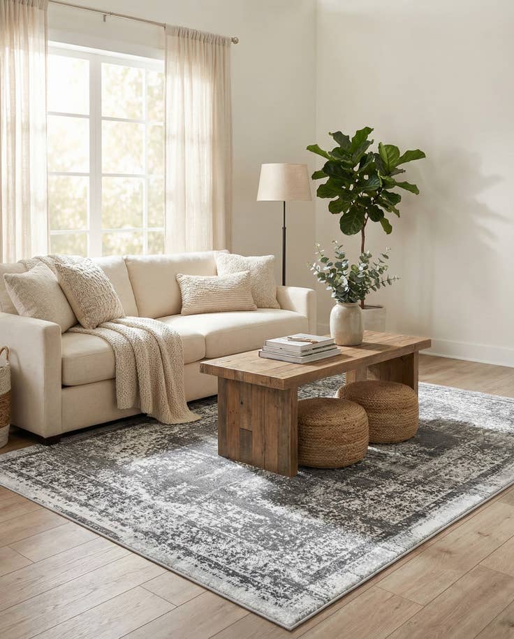 Detail image of 4' x 6' Lucerne Rug