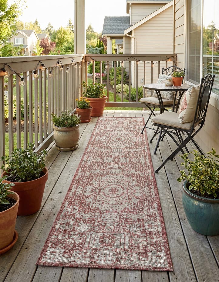 2' 7 x 10' Easy-Clean Traditional Indoor / Ou...