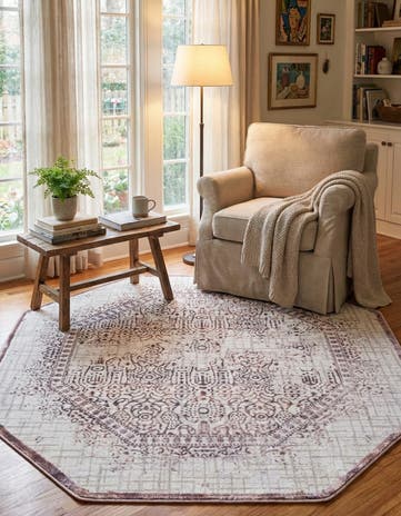 5' 3 x 5' 3 Derbyshire Octagon Rug