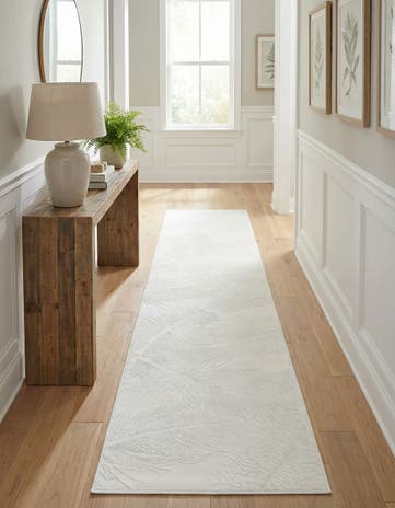 Ivory Finsbury Runner Rug