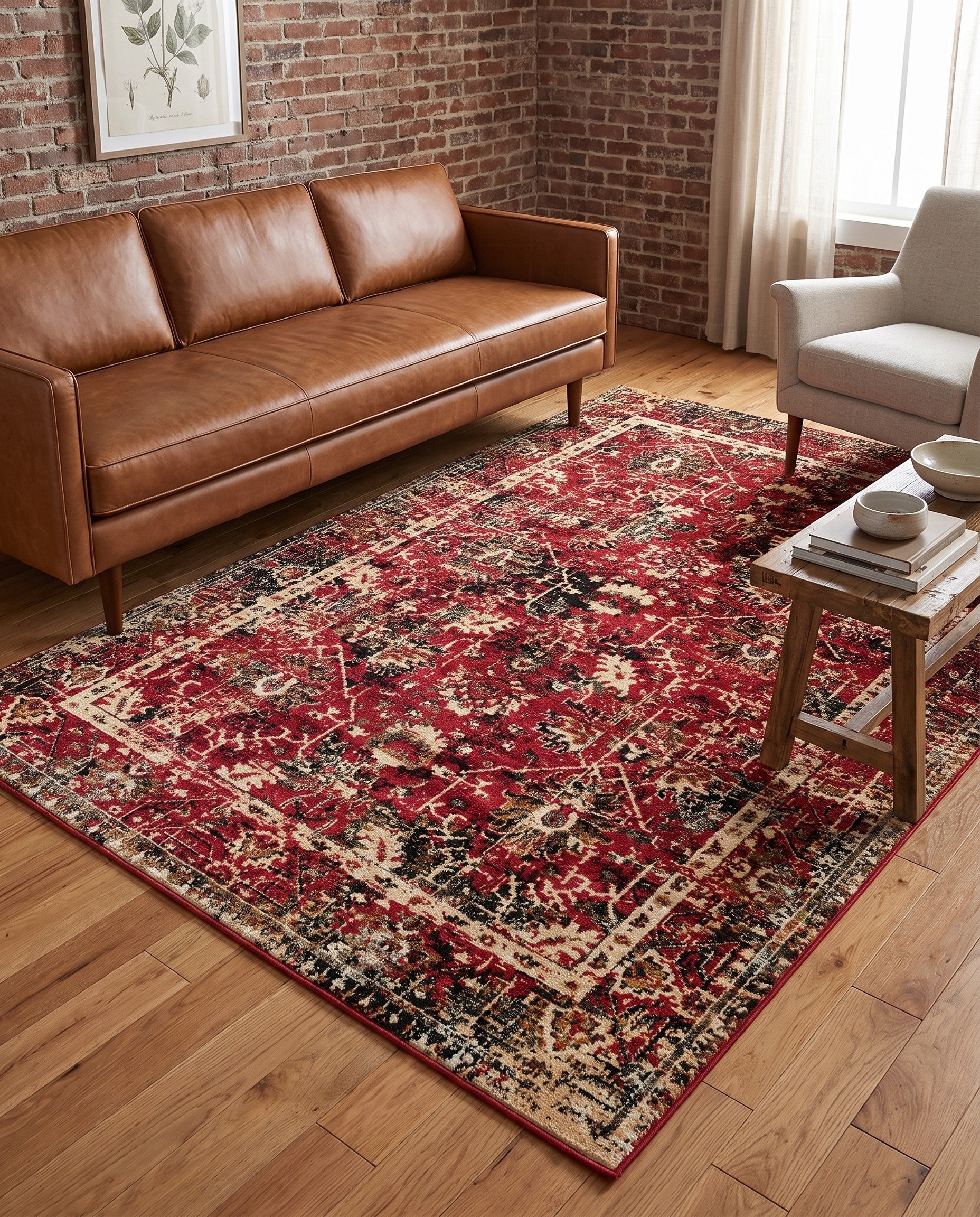 5' 3 x 8' Saturn Rug