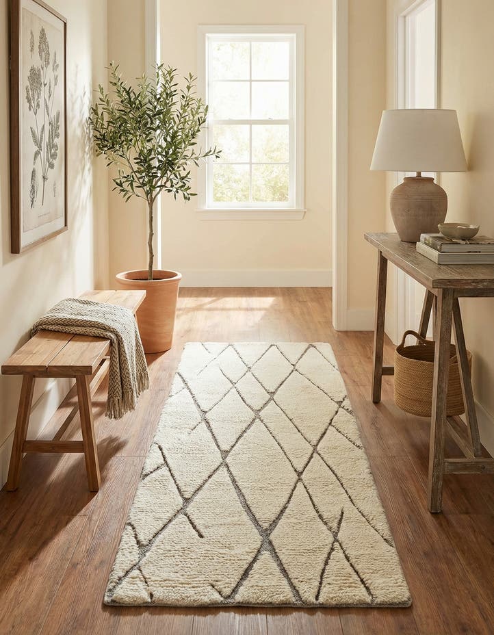 2' x 5' 1 Atlas Moroccan Wool Run...