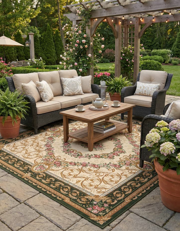 10' x 10' Easy-Clean Traditional Indoor / Ou...