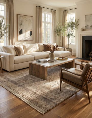 8' 4 x 10' 6 Hand Knotted Moroccan Wool Rug