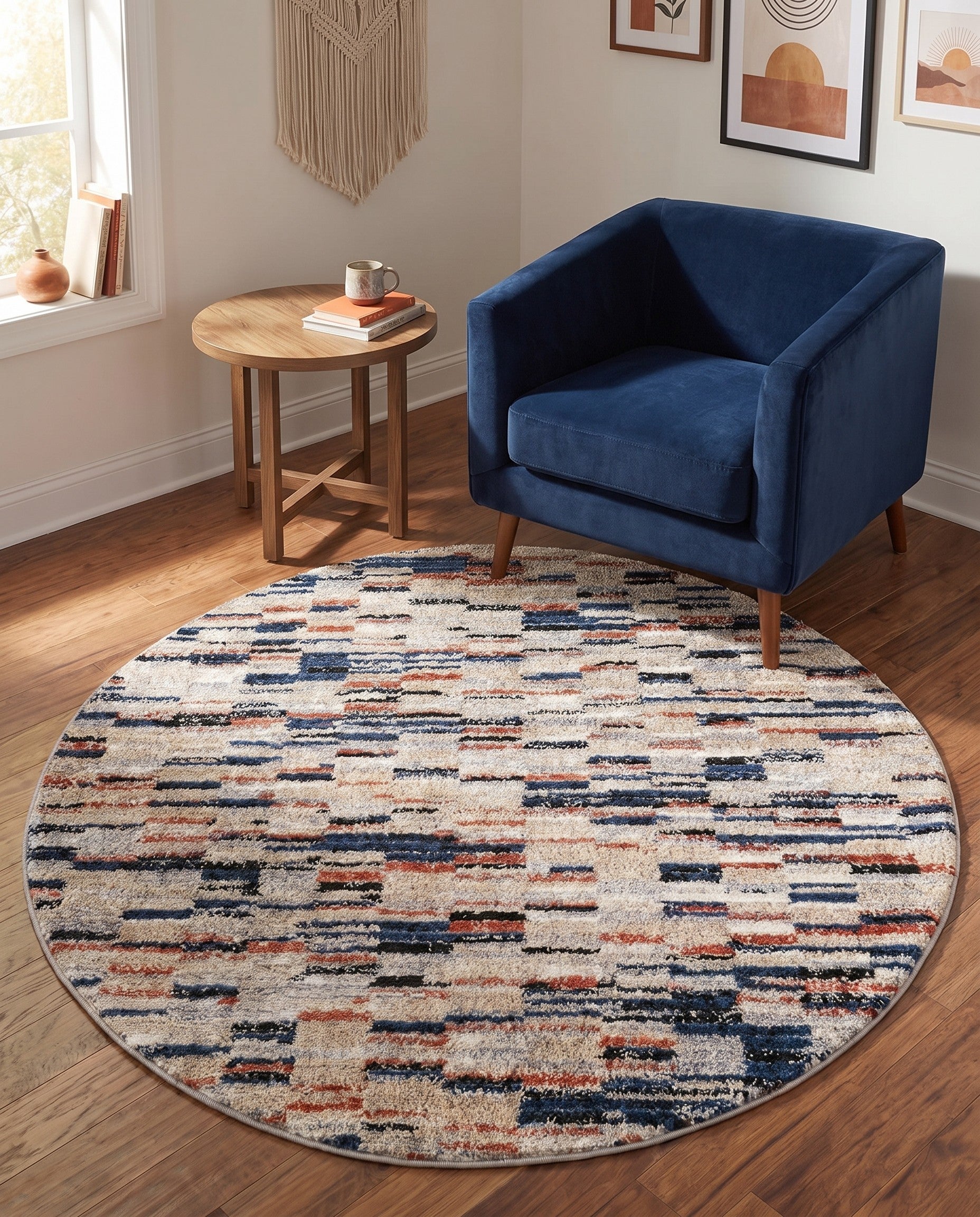 5' x 5' Tucson Round Rug