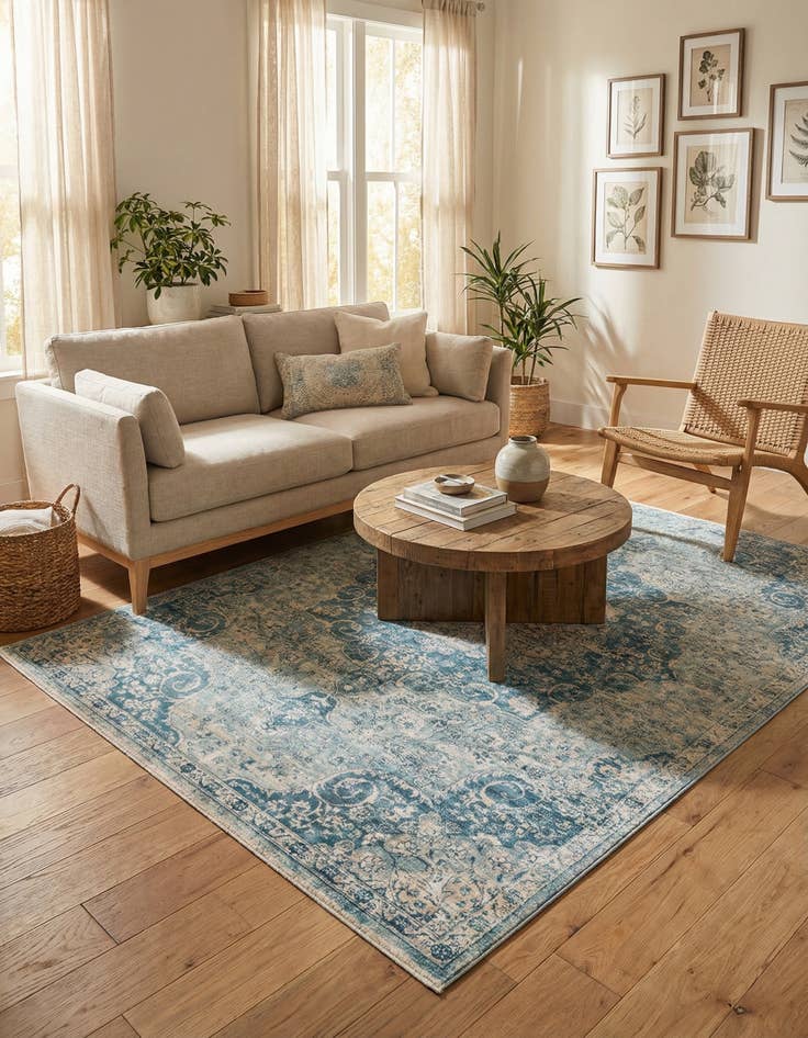 Detail image of 5' 3 x 8' Newport Rug