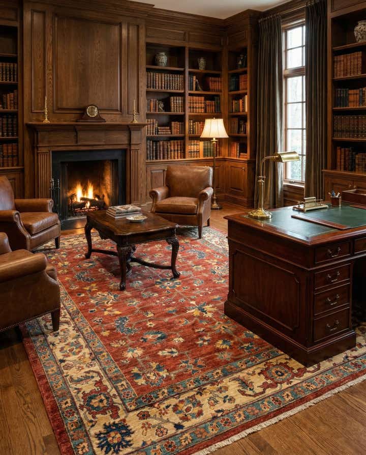 6' 2 x 8' 6 Sara Wool Rug