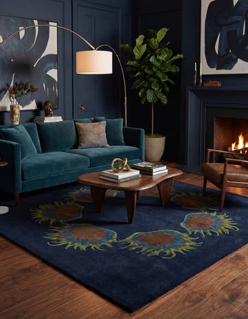 7' 6 x 7' 7 Luna Wool Square Rug