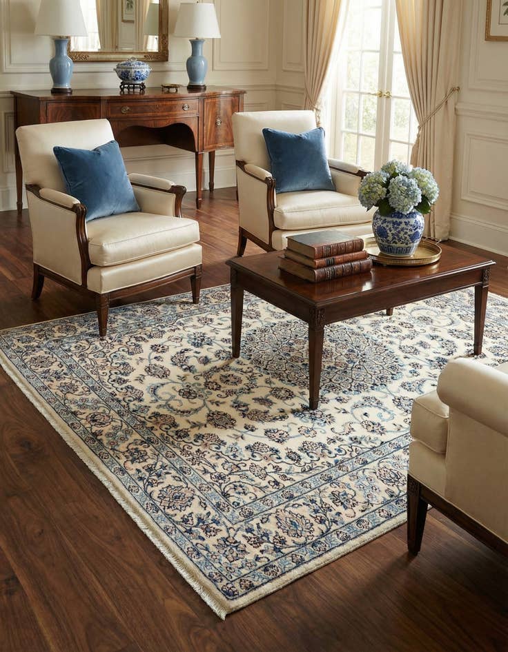 Detail image of 3' 10 x 5' 7 Nain Rug