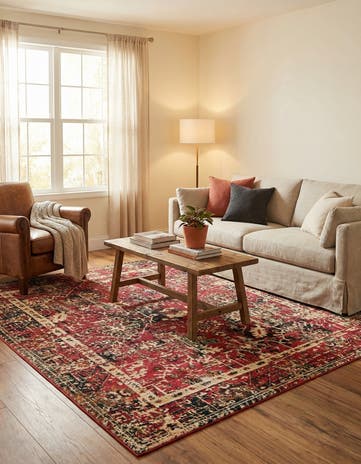 7' 10 x 7' 10 Saturn Square Rug