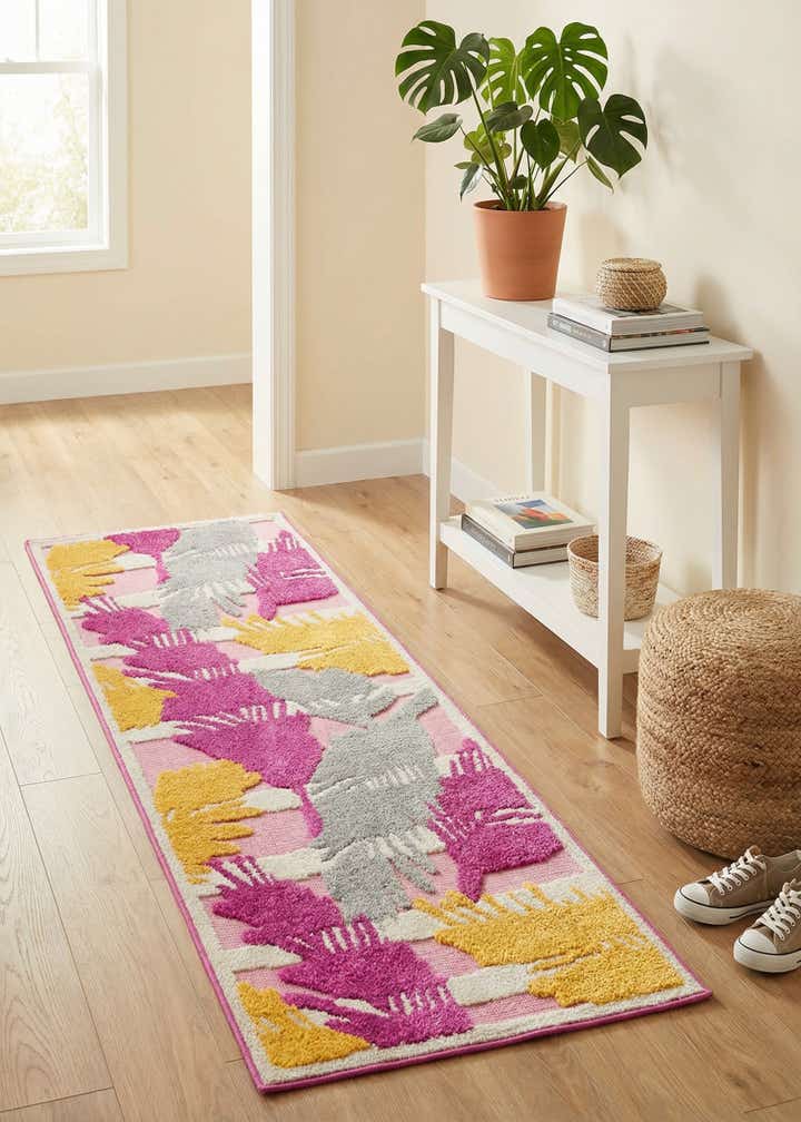 2' x 6' Easy-Clean Aruba Indoor / Outdoor Runner Rug