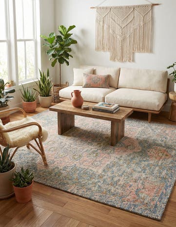 7' 10 x 10' Hand Woven Chenille Jute Rug