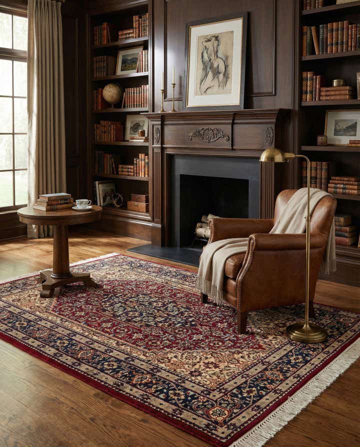 4' x 6' 2 Hand Knotted Jaipur Wool Rug
