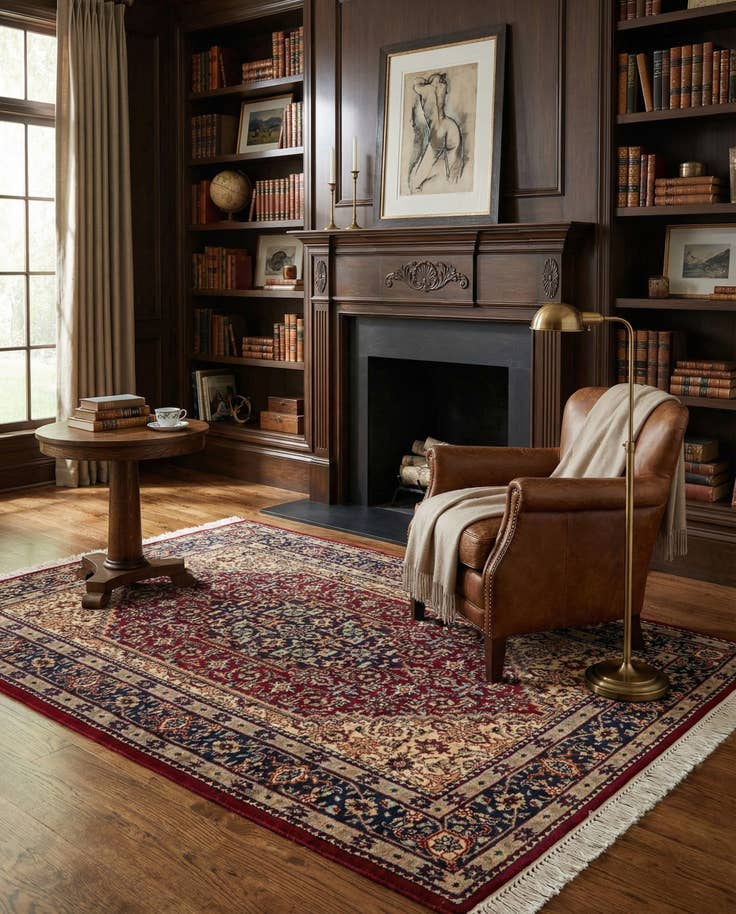 Detail image of 4' x 6' 2 Hand Knotted Jaipur Wool Rug