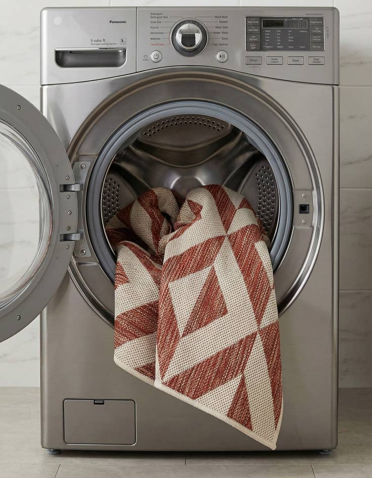 Detail image of 3' x 5' 3  Washable Jill Zarin Napa Indoor / Outdoor Rug