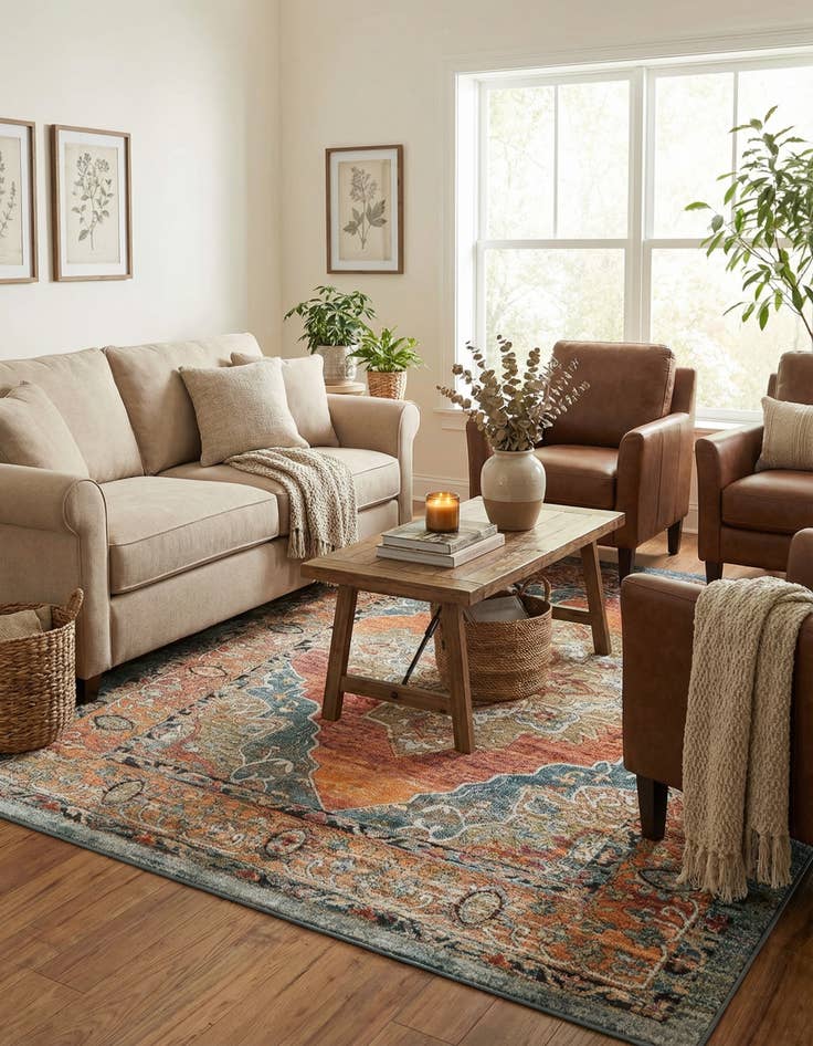 Detail image of 7' 10 x 10' Isabella Rug