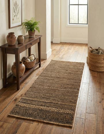 2' 3 x 4' 7 Hand Knotted Kashkuli Gabbeh Wool Runner Rug
