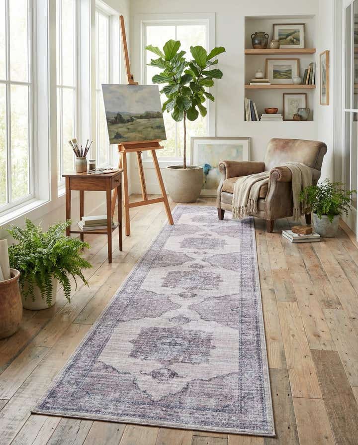 2' 7 x 13' Washable Mangata Runner Rug