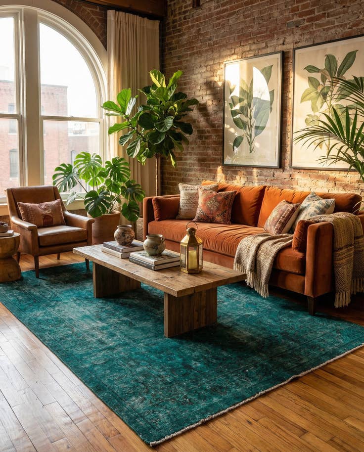 Detail image of 6' 6 x 10' Hand Knotted Ultra Vintage Persian Wool Rug