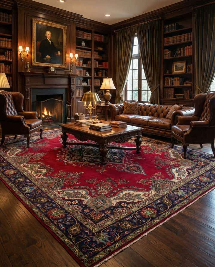 9' 9 x 12' 6 Hand Knotted Tabriz Persian Wool Rug