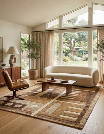 4' 9 x 6' 7 Juma Wool Rug