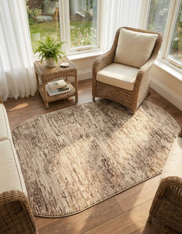 Detail image of  5' x 8' Oasis Oval Rug