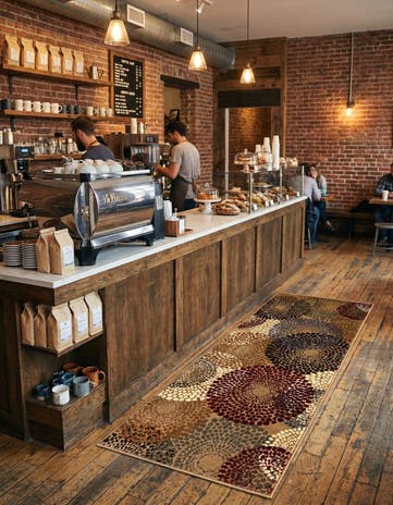 2' x 5' Cafe Runner Rug