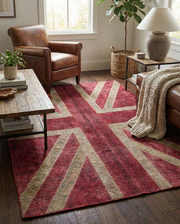 4' x 5' 10 Hand Knotted Ultra Vintage Persian Wool Rug