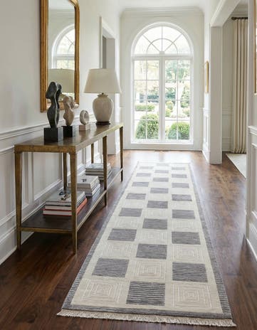 2' 8 x 13' 1 Hand Knotted Darya Wool Runner Rug