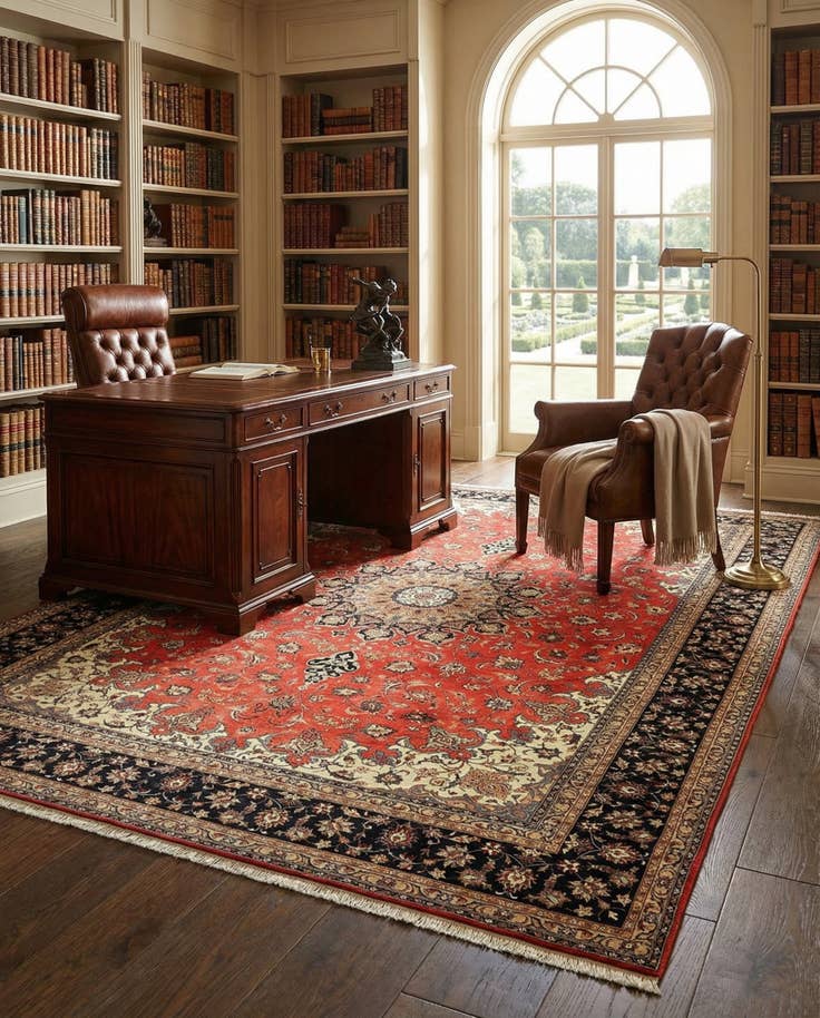 Detail image of 8' 3 x 12' Tabriz Rug