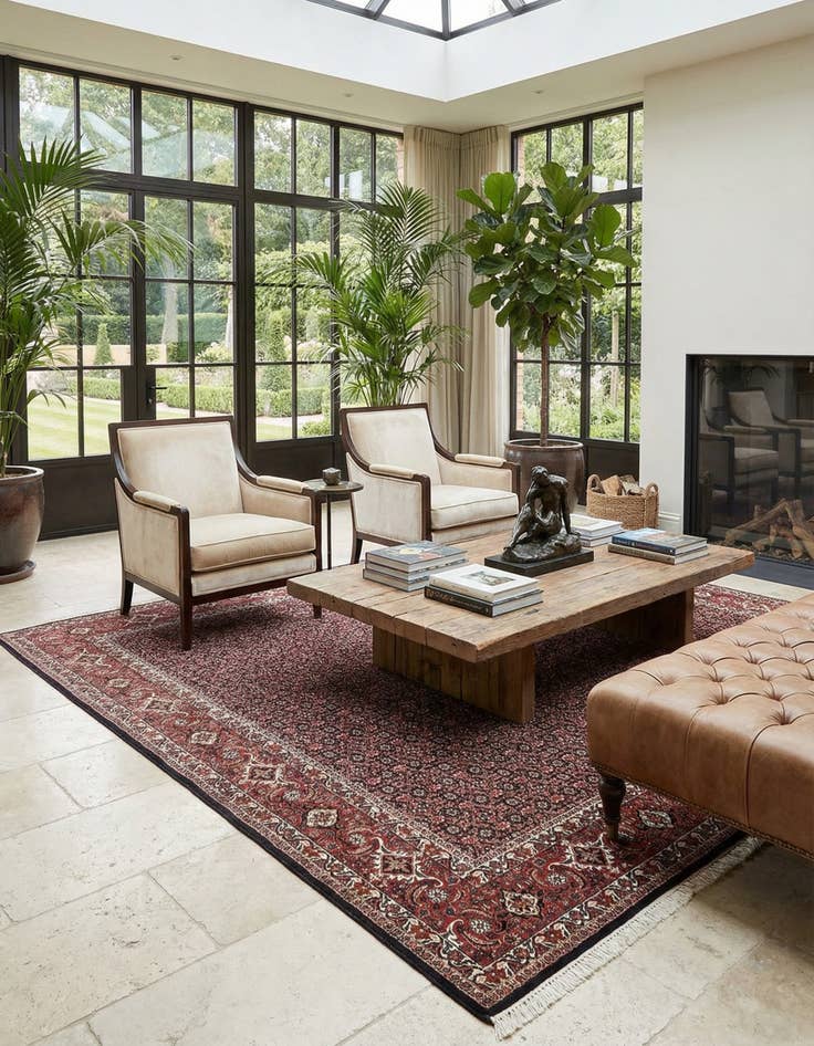 Detail image of 8' 5 x 9' 7 Bidjar Wool Rug