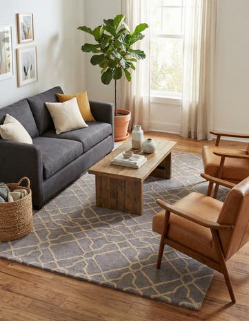 5' x 8' Luna Wool Rug