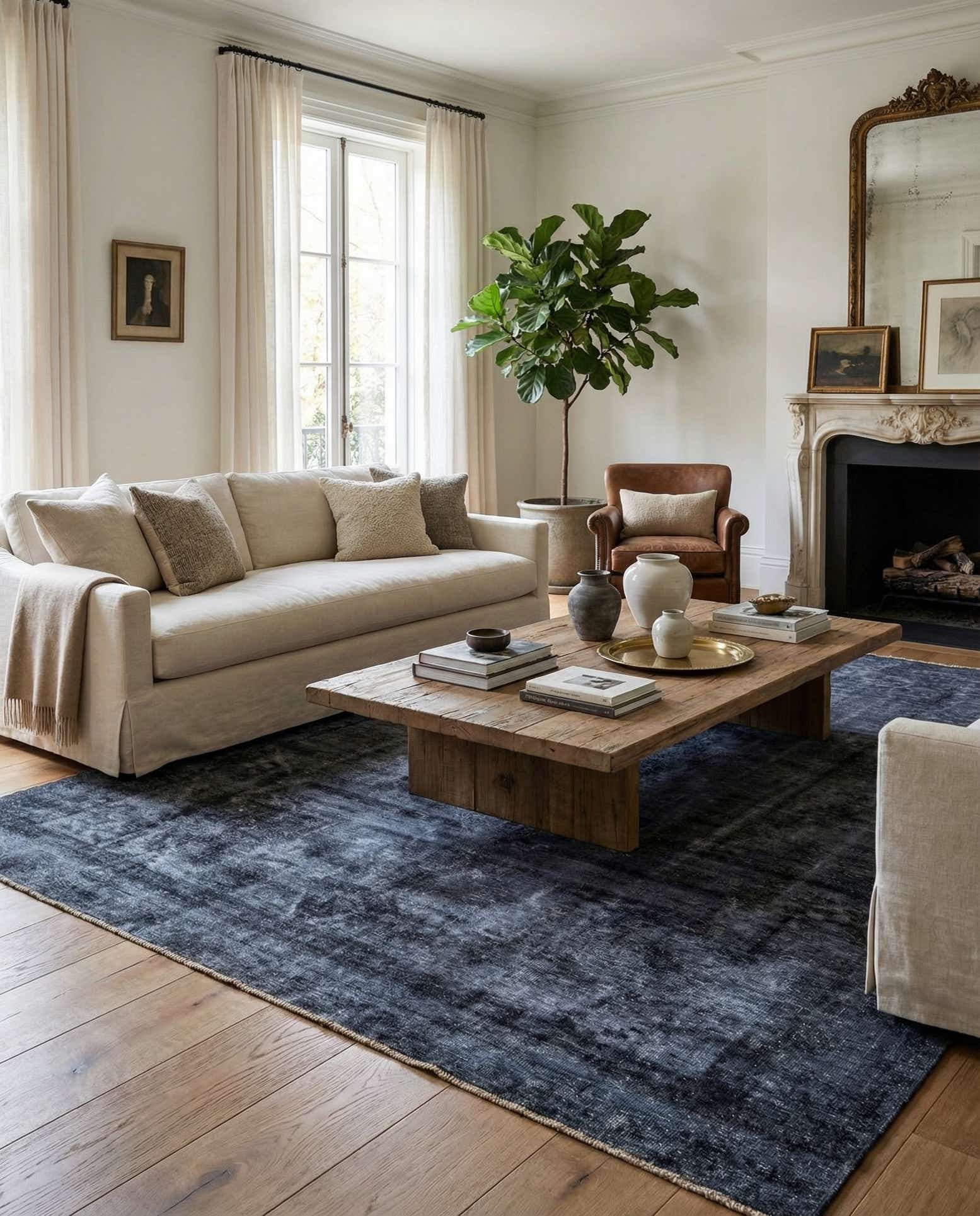 8' 10 x 12' 6 Hand Knotted Ultra Vintage Persian Wool Rug