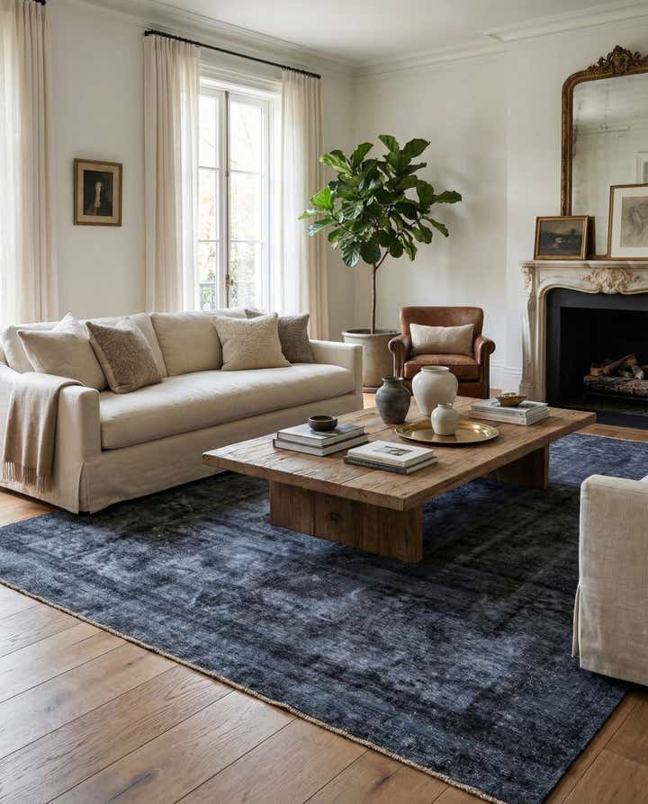 8' 10 x 12' 6 Hand Knotted Ultra Vintage Persian Wool Rug