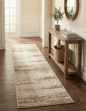 Bone Beige Loft Runner Rug