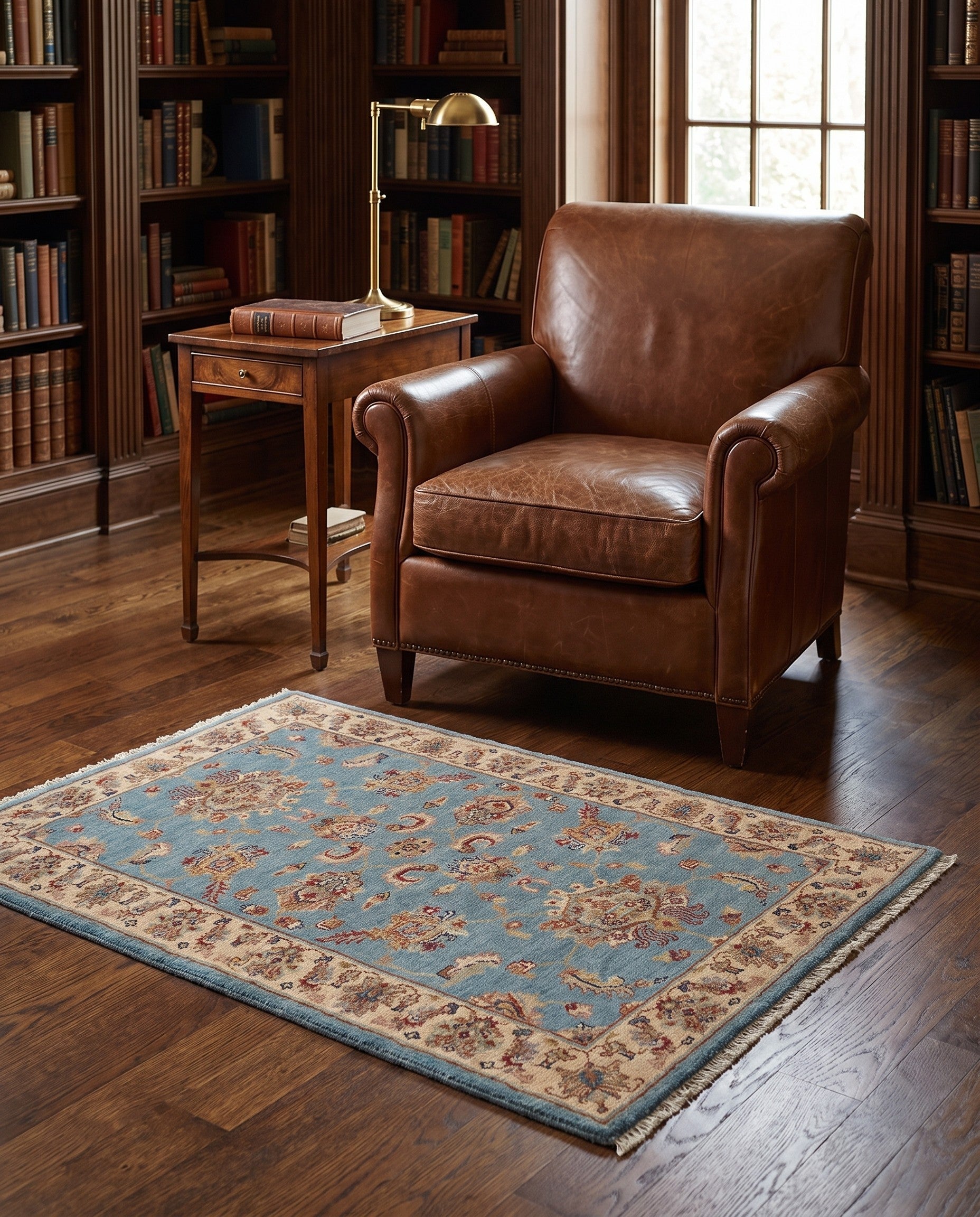 3' x 4' 8 Hand Knotted Ziegler Rug