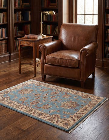 3' x 4' 8 Hand Knotted Ziegler Rug