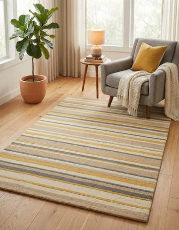 4' x 5' 6 Luna Wool Rug
