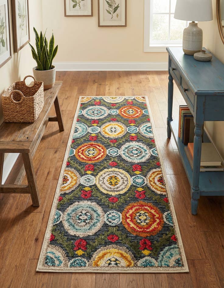 Detail image of 2' x 5' Easy-Clean Casablanca Indoor / Outdoor Runner Rug