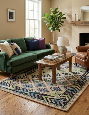 5' x 7' 5 Luna Wool Rug