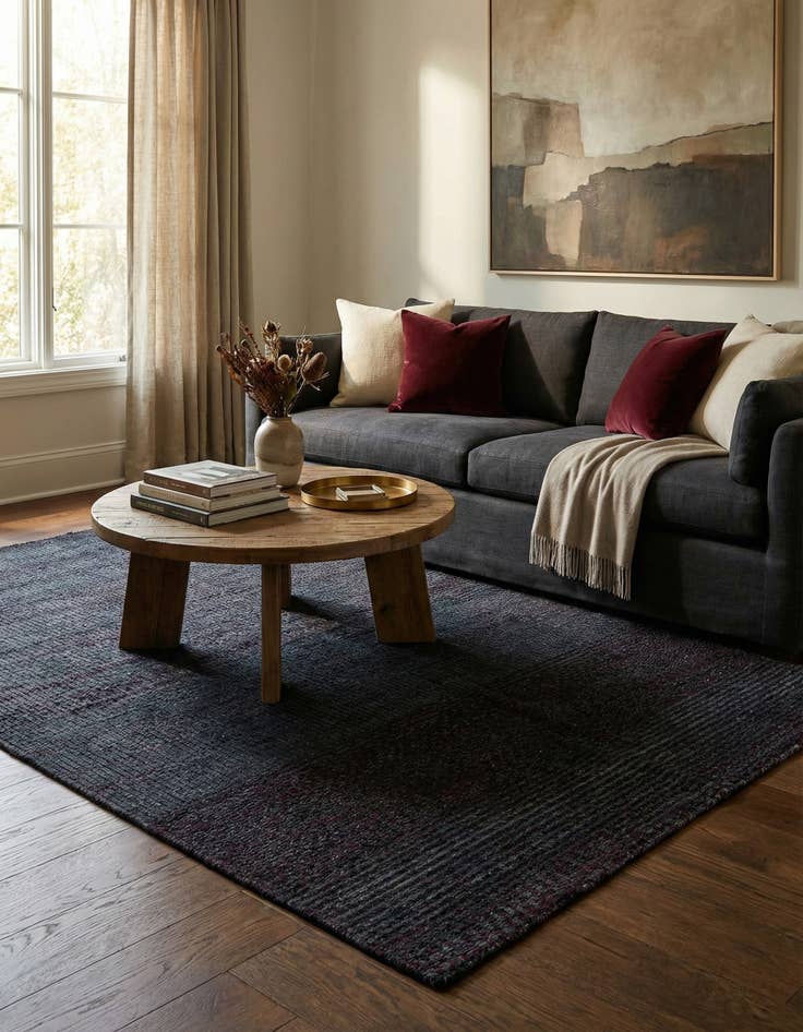 Detail image of 5' x 7'  Hand Knotted Darya Wool Rug