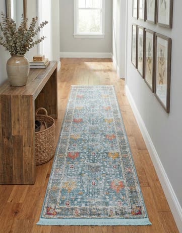Blue Paragon Runner Rug