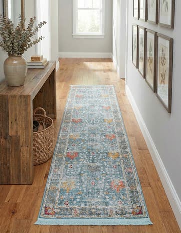 Blue Paragon Runner Rug