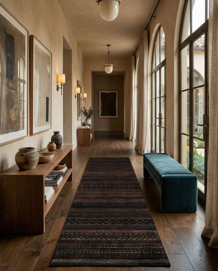 2' 7 x 12' Juma Runner Rug