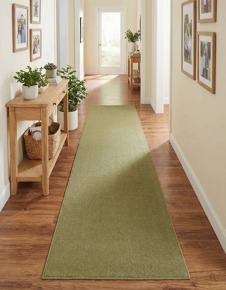 Detail image of  2' 6 x 16' 5 Everyday Solid Runner Rug