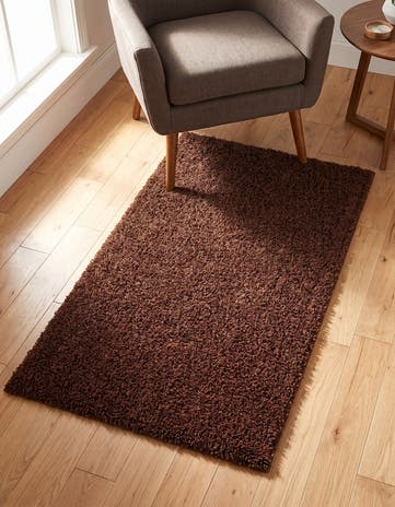 3' x 5' 3 Solid Shag Rug