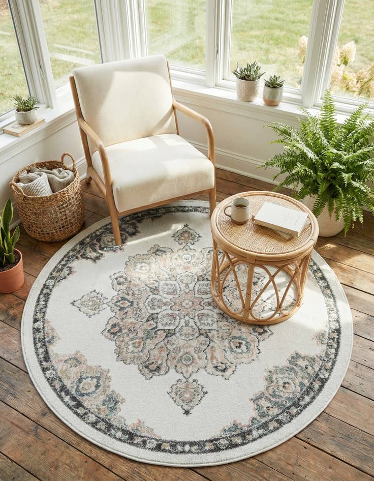 Detail image of  5' x 5' Parker Round Rug