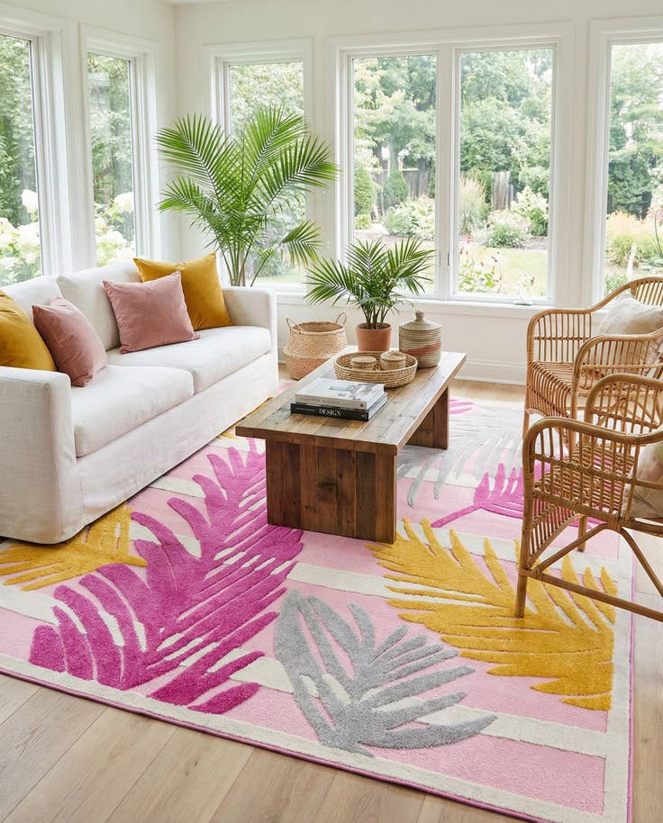 Detail image of 9' x 12' Easy-Clean Aruba Indoor / Outdoor Rug