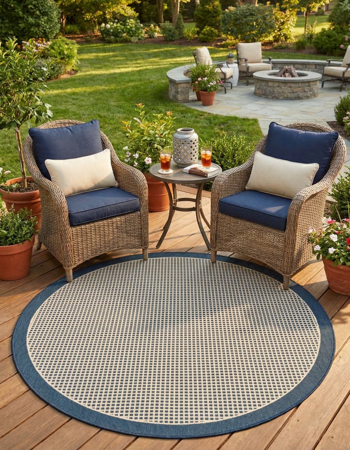 5' x 5' Easy-Clean Border Indoor / Outdoor...